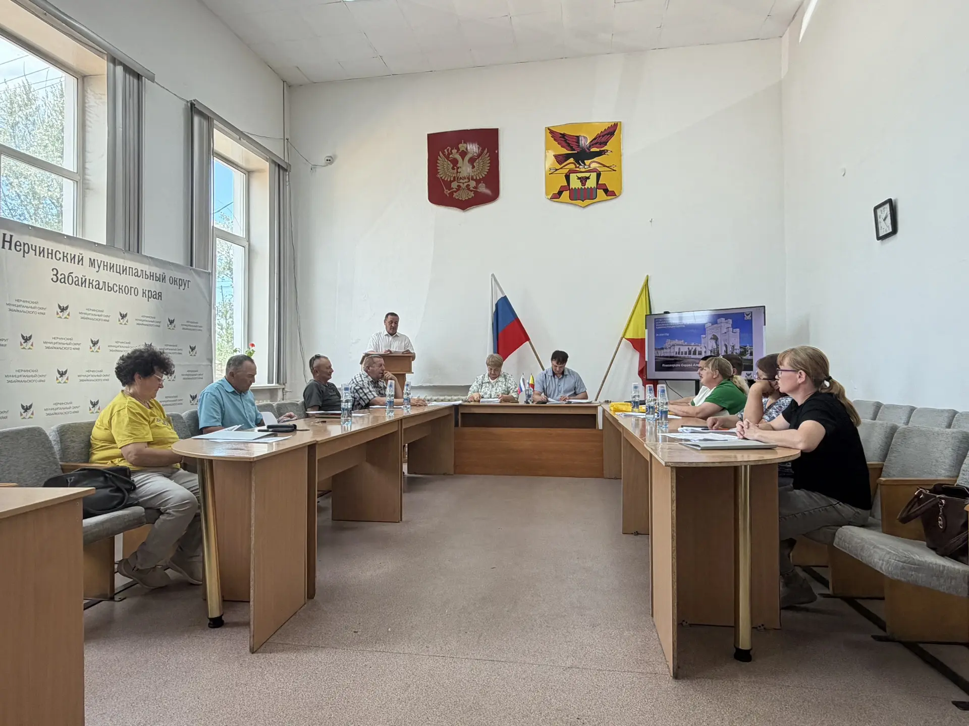 Сегодня 23 июня состоялось очередное заседание Совета Нерчинского муниципального округа первого созы