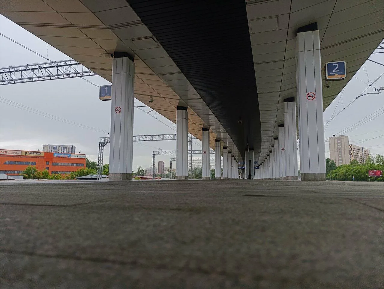 🚇Необычный ракурс на уже привычную нам Петровско-Разумовскую на МЦД-1.