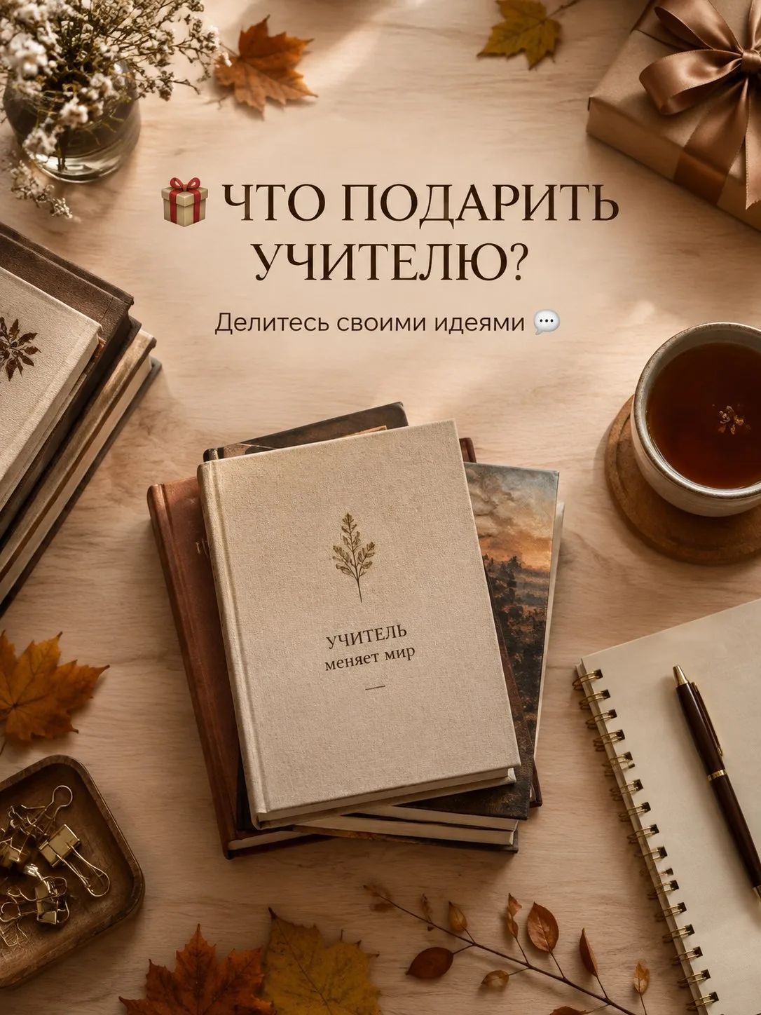 Что подарить учителю? 🤔