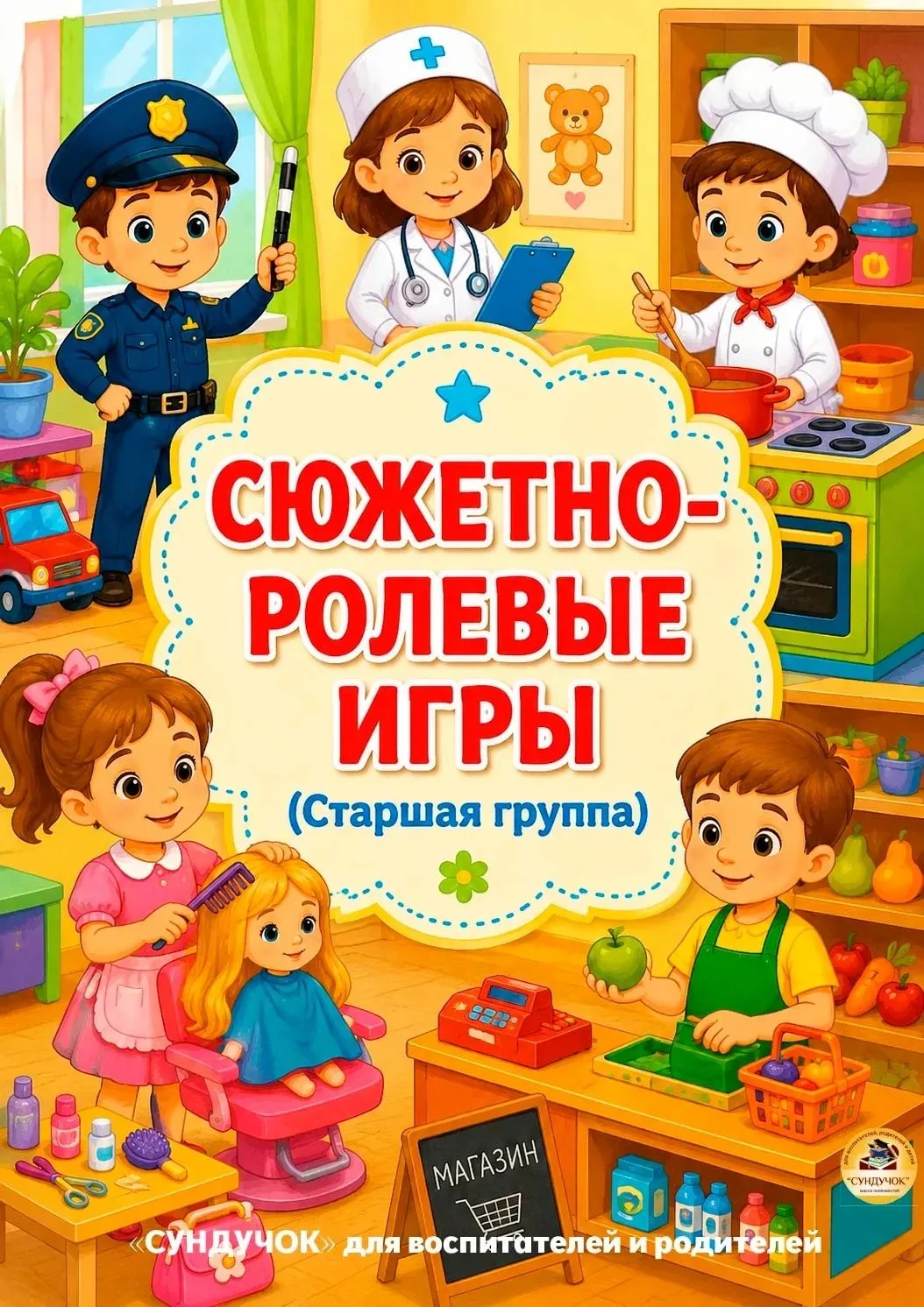 Примеры сюжетно-ролевых игр для детей старшего дошкольного возраста (5-7 лет)