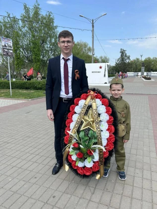 ❗️🪖  09 мая в честь великой даты - Дня Победы, на Мемориале Воинам-Освободителям в пос...