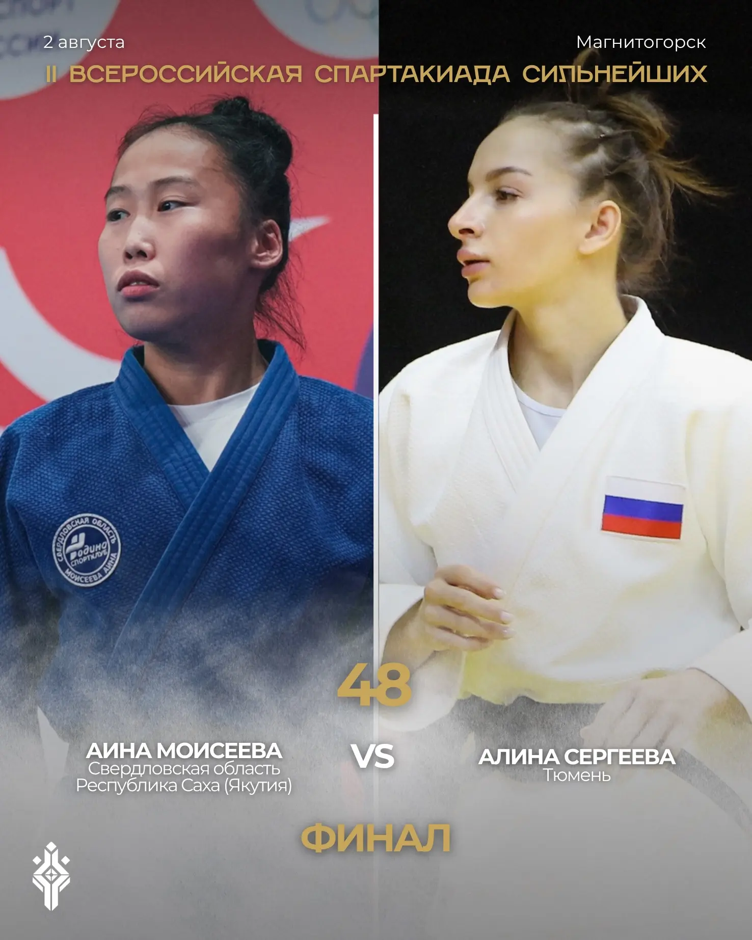 ⚡️ Аина Моисеева и Карина Ефимова в финале Спартакиады 🥋
