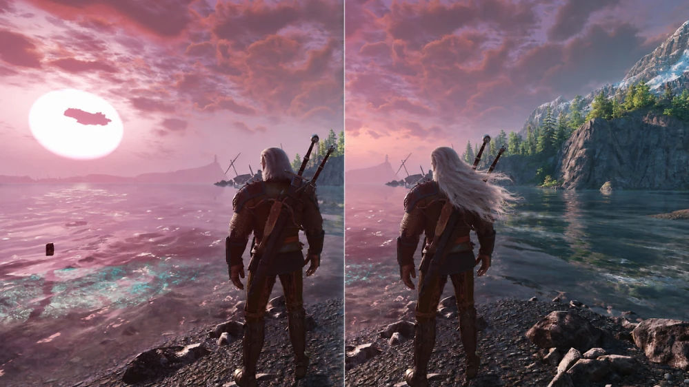 Трассировку волос завезли на RTX 40 в The Witcher 3.