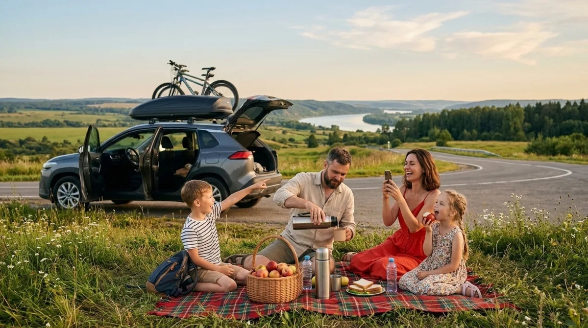 👨‍👩‍👧‍👦 Семейное автопутешествие: как сделать его идеальным