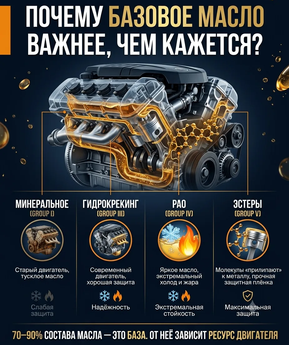 ⚡️Почему базовое масло важнее, чем кажется?