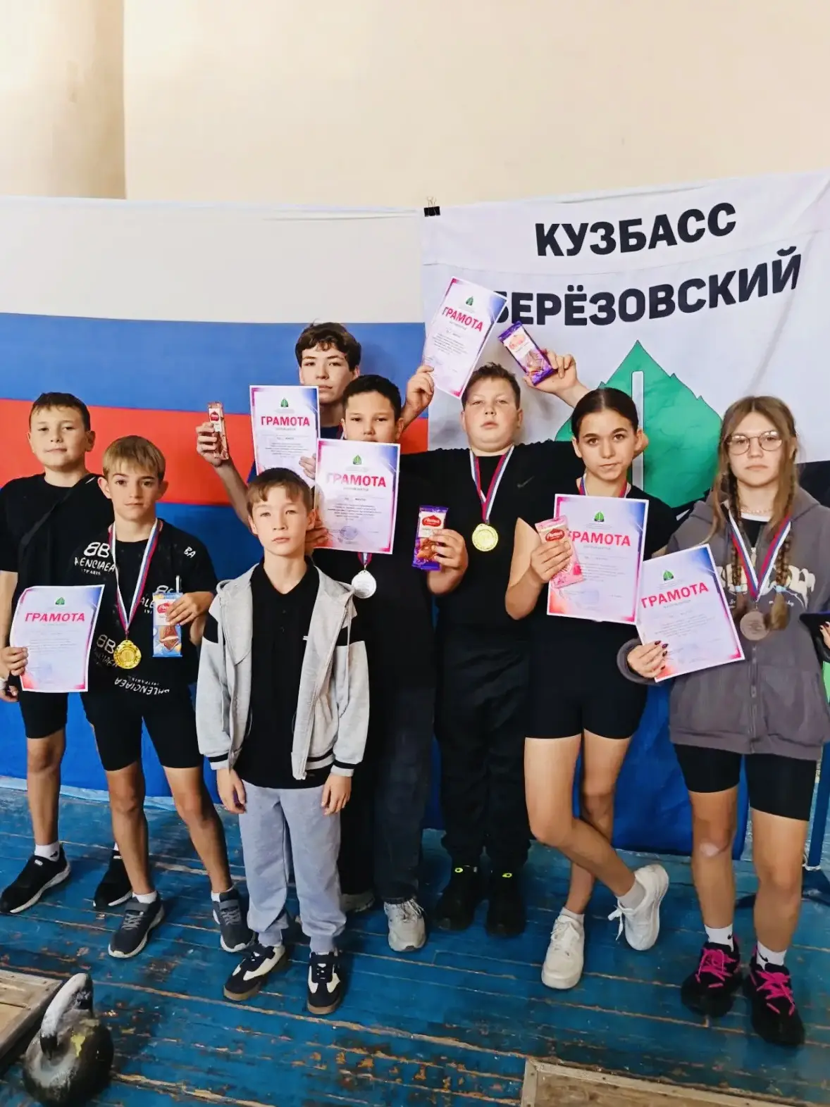 5 сентября спортсмены отделения гиревого спорта нашей Спортивной школы достойно выступи...