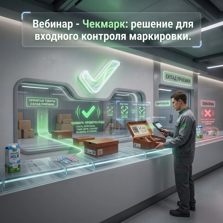 📦 Входной контроль маркировки: как избежать штрафов?