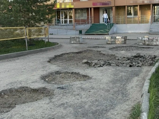 В Елабуге перекрыли участок дороги вдоль 12‑го рынка