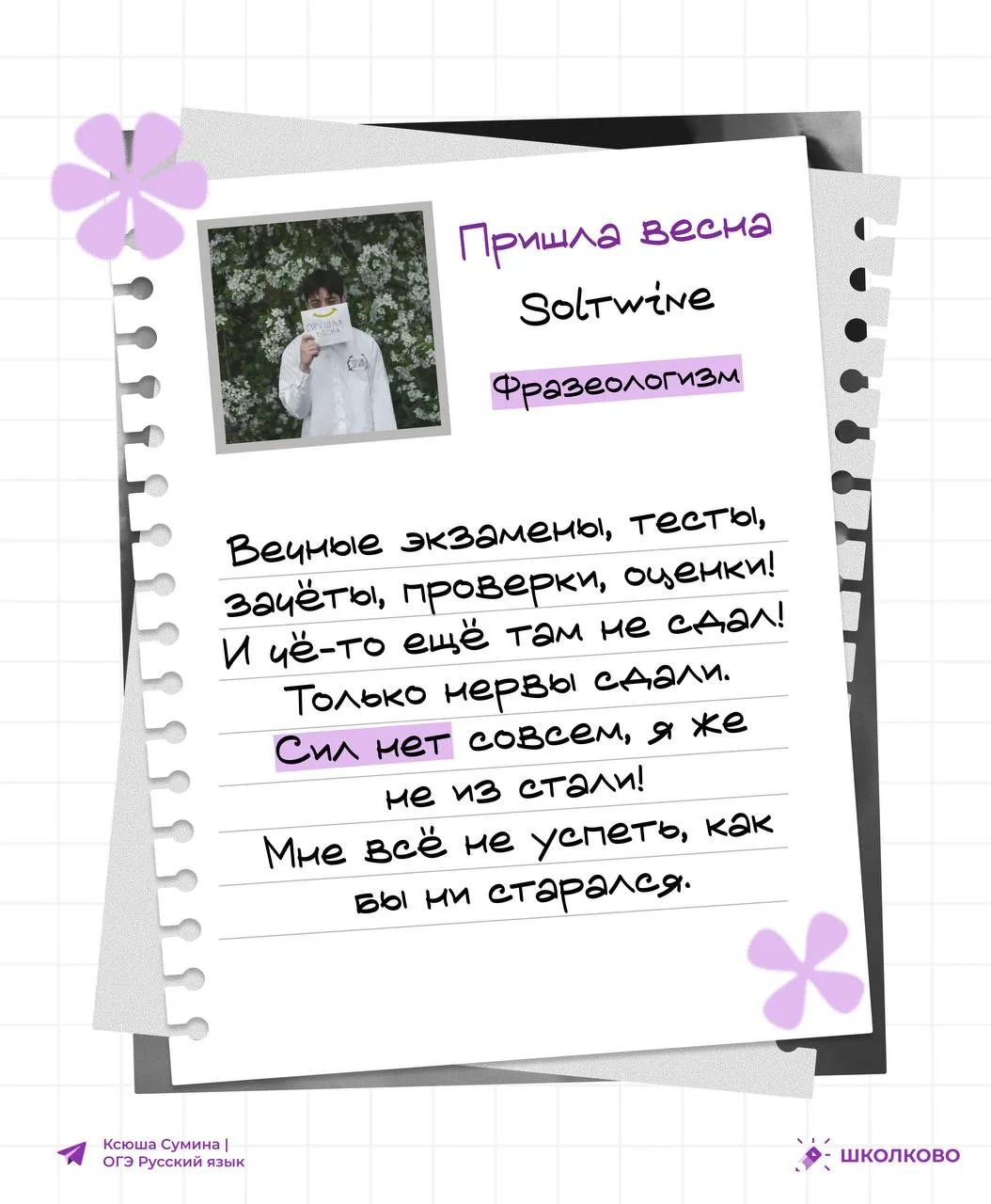 Напоминаю, что в задании 11 на ОГЭ по русскому вам нужно будет найти заданное средство выразительнос