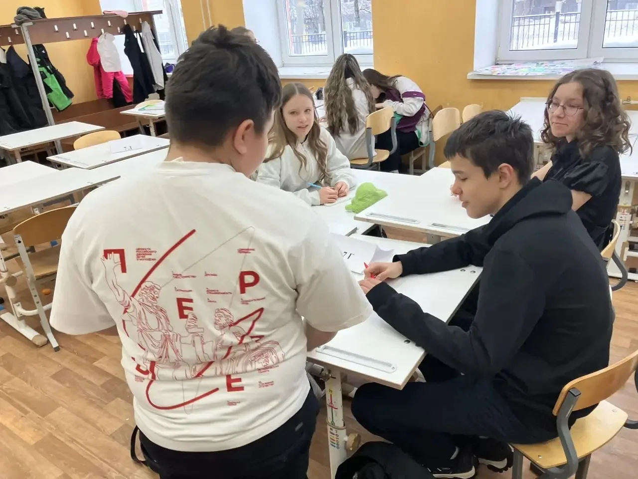 На этой неделе в МОУ "Колтушская СОШ им. ак. И.П. Павлова" проводили мероприятия, посвященные  Дню р