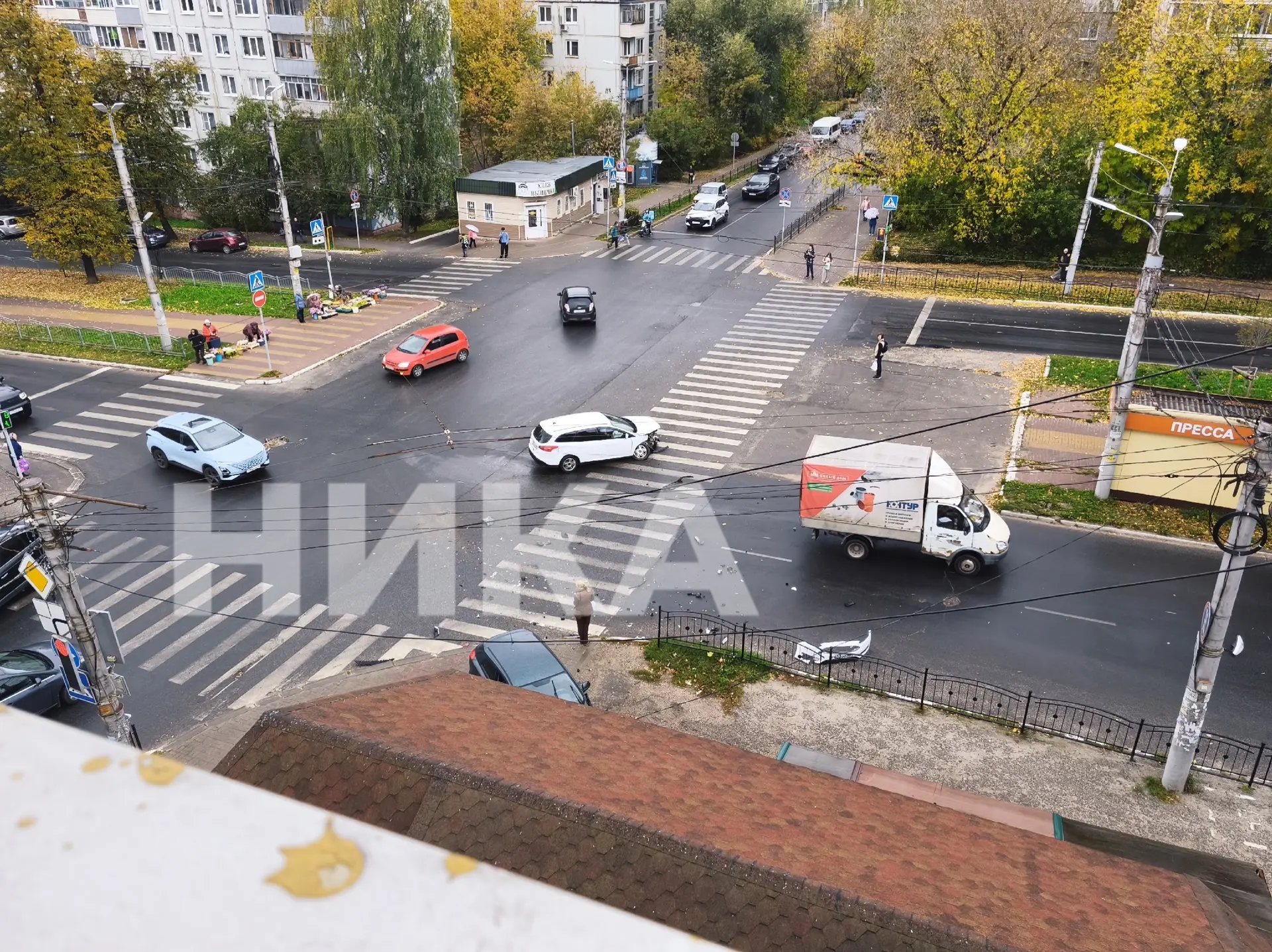 🚗 Авария на перекрёстке Степана Разина и Никитина
