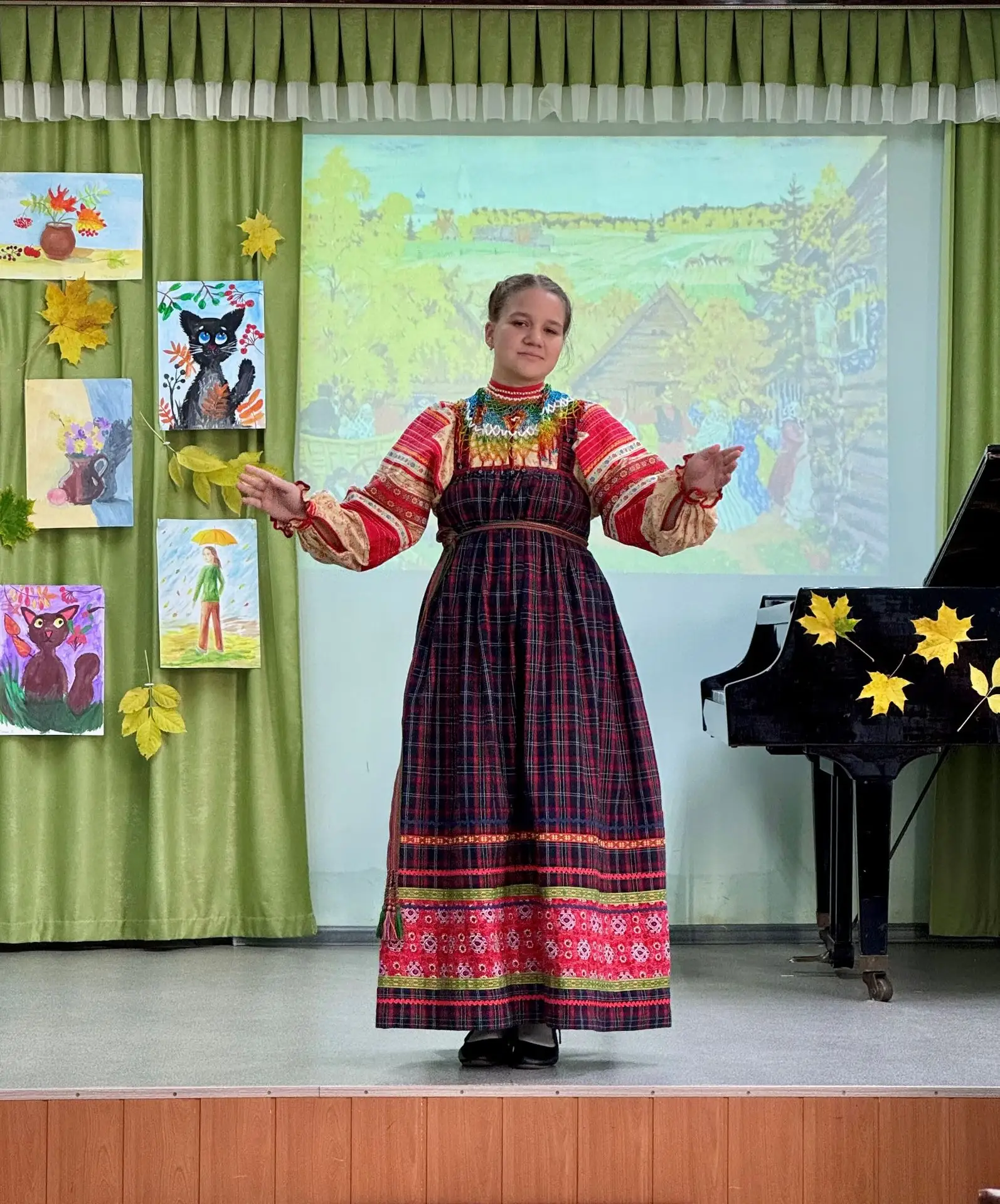 В Шварцевской детской школе искусств состоялся концерт, посвящённый Международному Дню ...