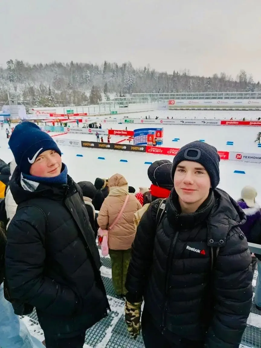 🏆 Кубок России по биатлону  🗓️ 16 января делегация МОУ СОШ "Угличский образовательный комплекс "Инте