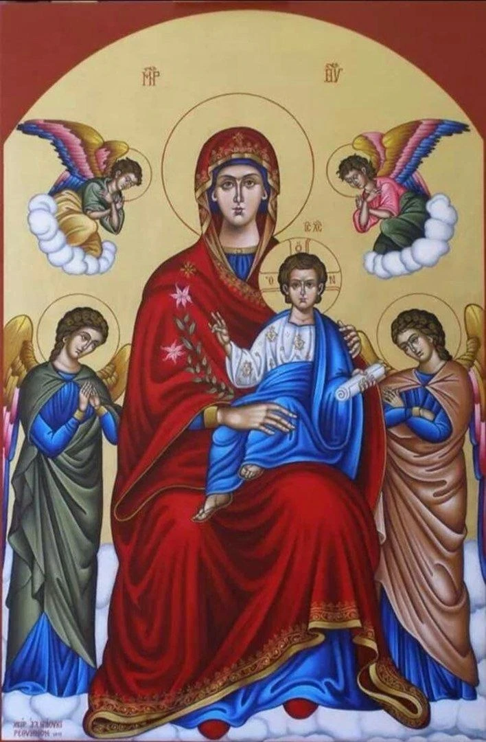 Слезы, стон и воздыхания, О, Матерь Божия ! Дай нам отраду, дай покой!