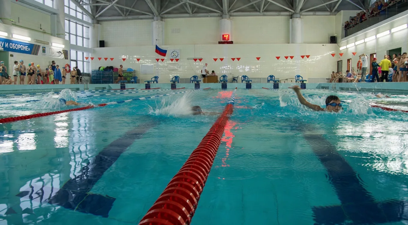 В «Дельфине» прошли дебютные соревнования для юных пловцов  25-метровые дистанции, поддержка тренеро