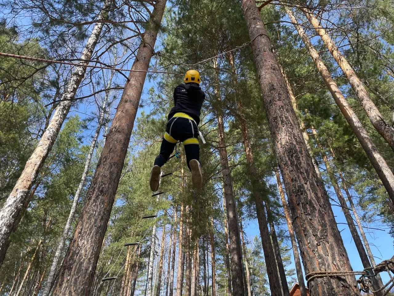 🧗‍ 26 апреля команда нашей школы «Юный туризм» приняла участие в соревнованиях по спортивному туризм