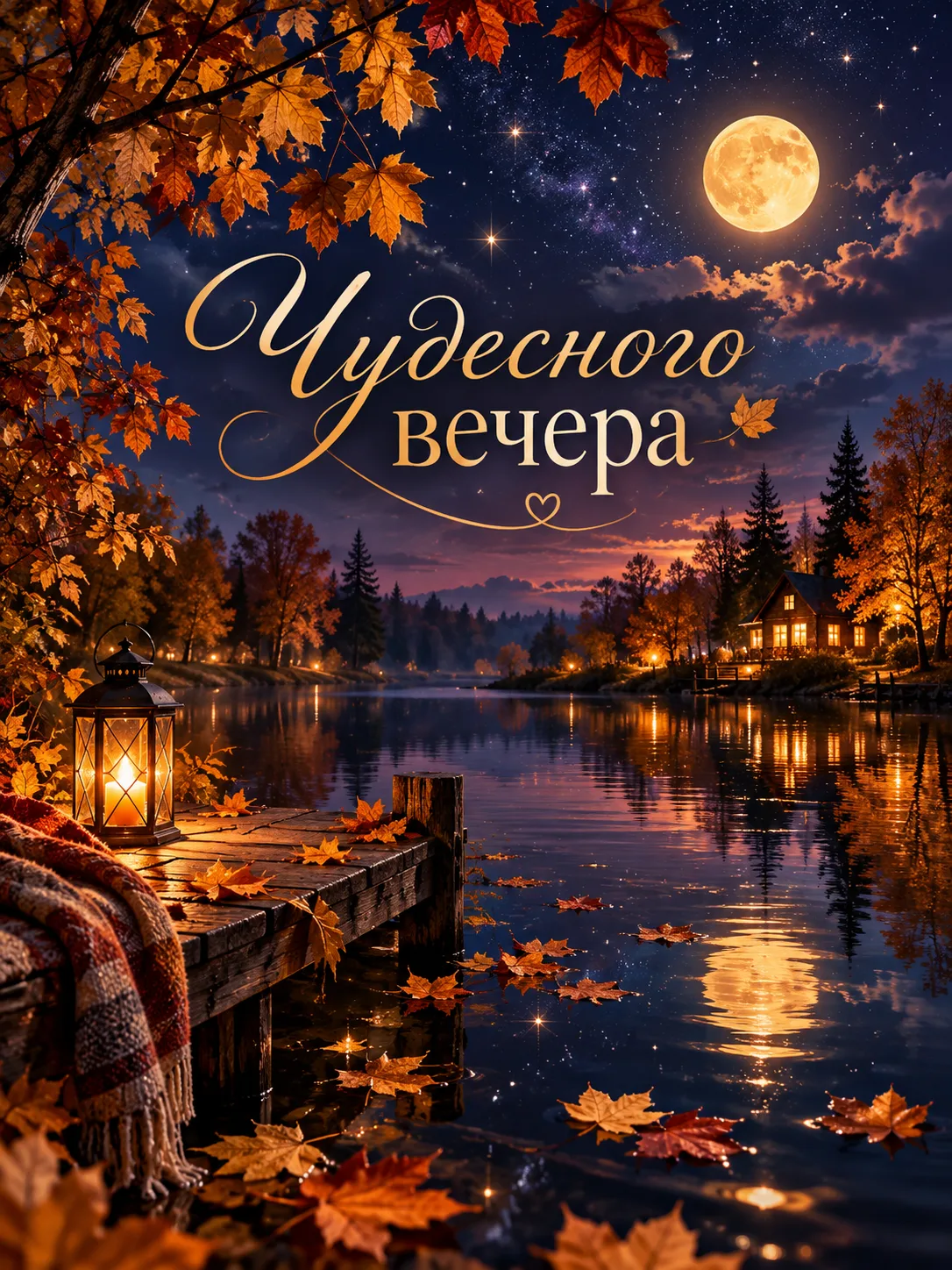 Вот и ещё один осенний день подошёл к концу 🍂