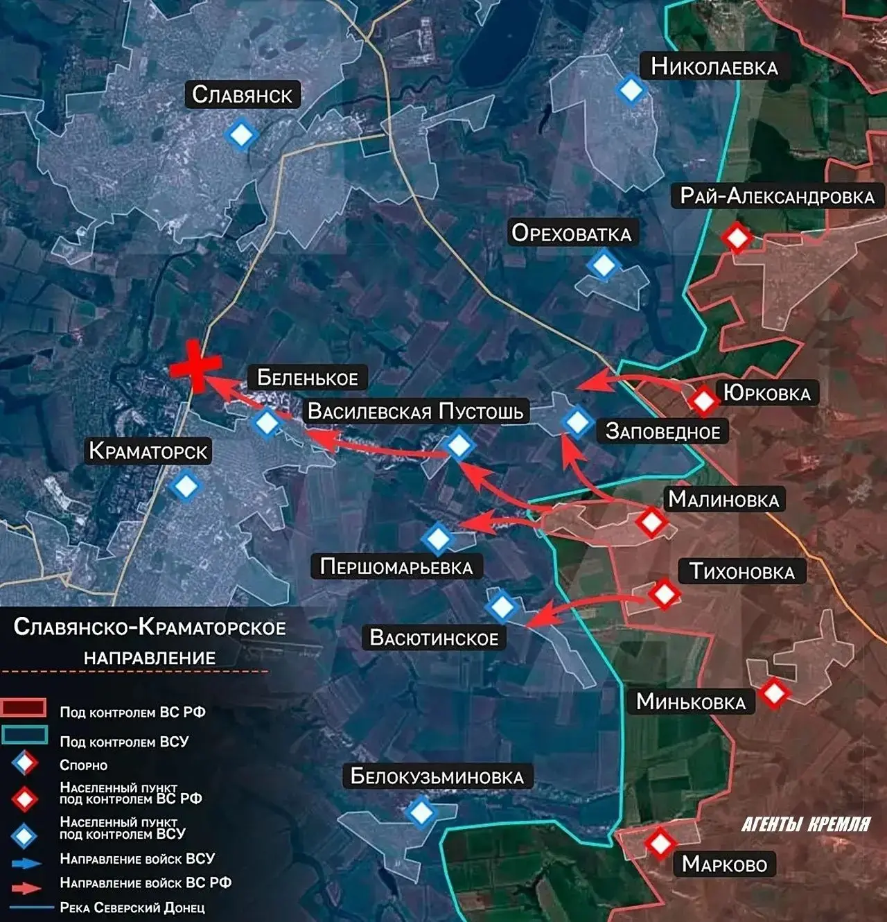 Наши войска подходят к окраинам агломерации Краматорска и Славянска: этого удалось достичь после осв