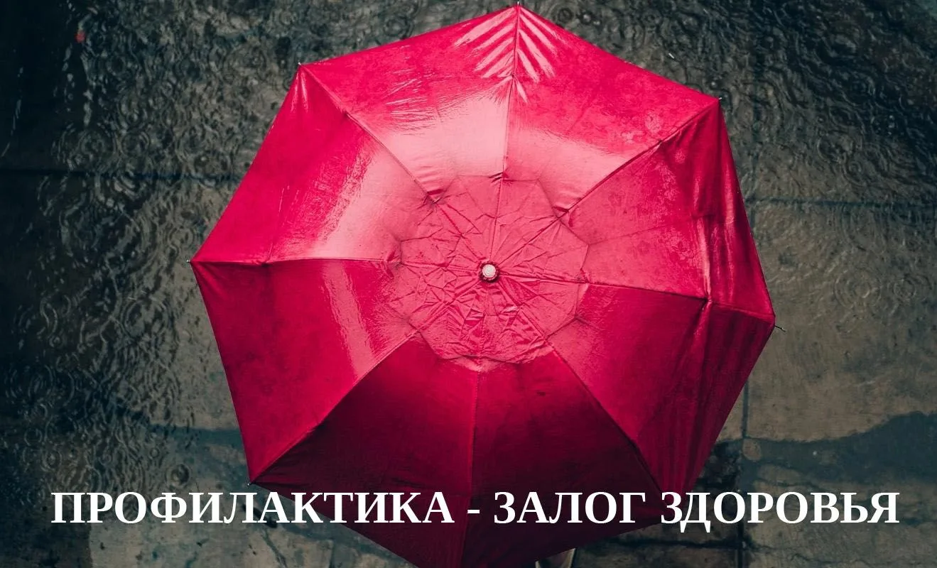 Профилактика — залог здоровья