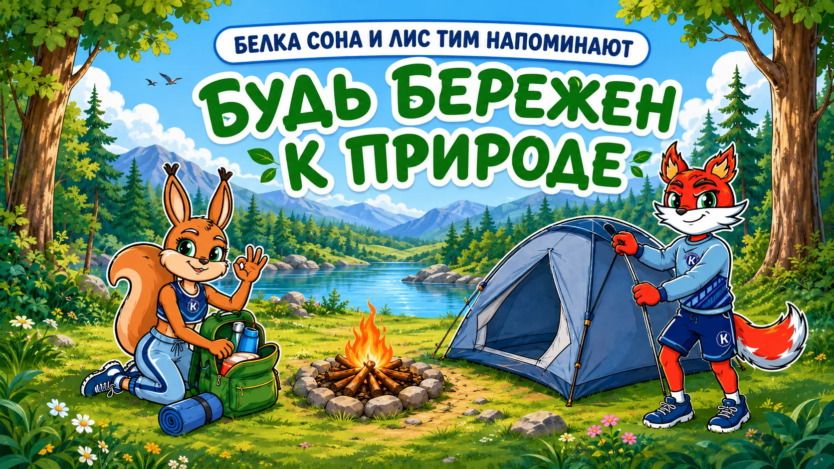 🌿 Будь природе другом