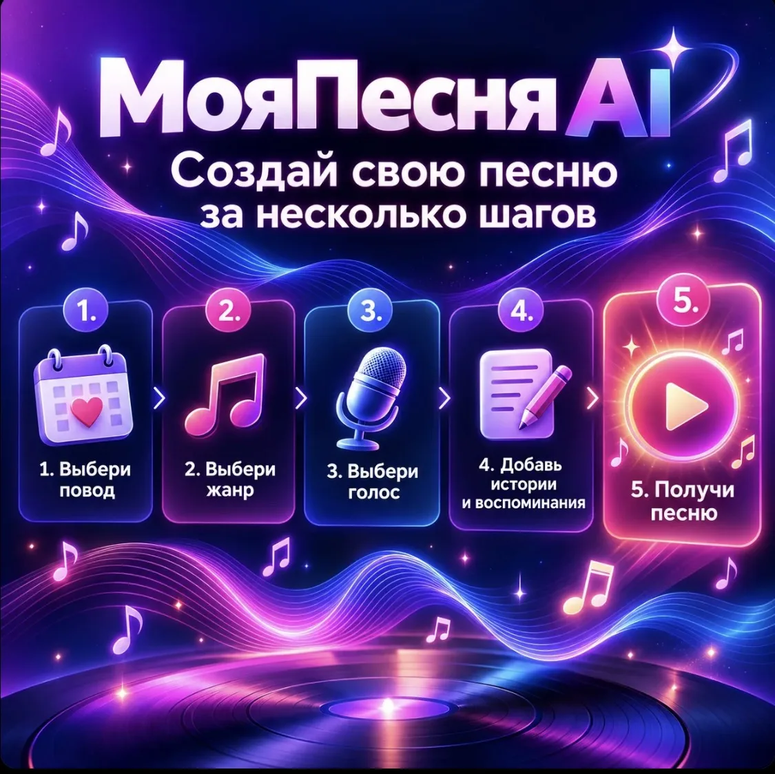 В МАХ появился бот, который создаст песню к любому поводу — про близкого человека, с ег...