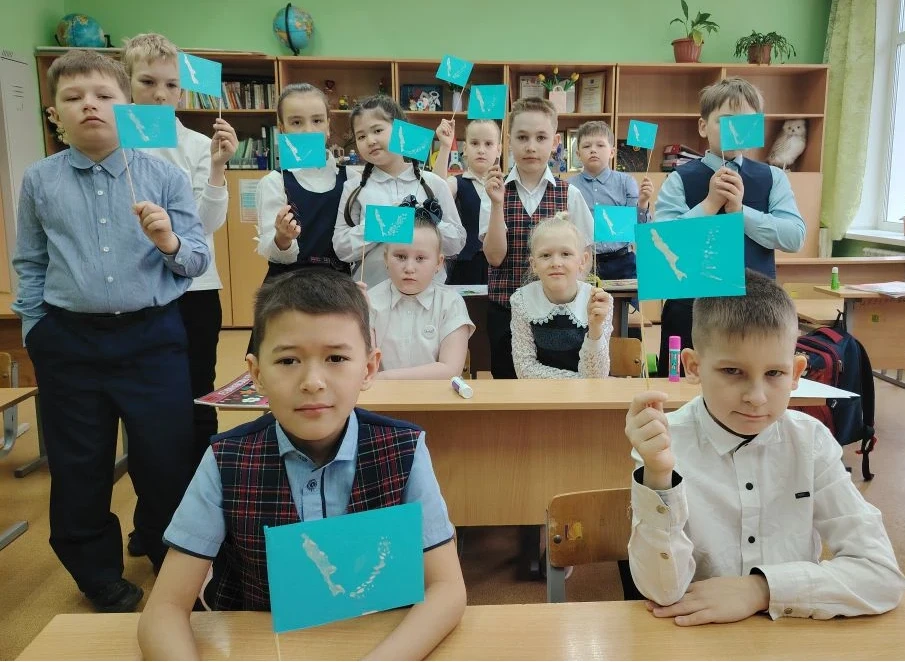 Мастер-класс к Дню флага Сахалинской области ⁣ В ходе проведения региональной акции, посвящённой Дню