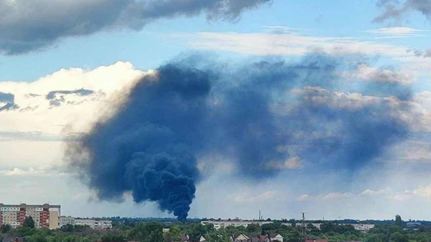 В Анисовке горел вагон поезда