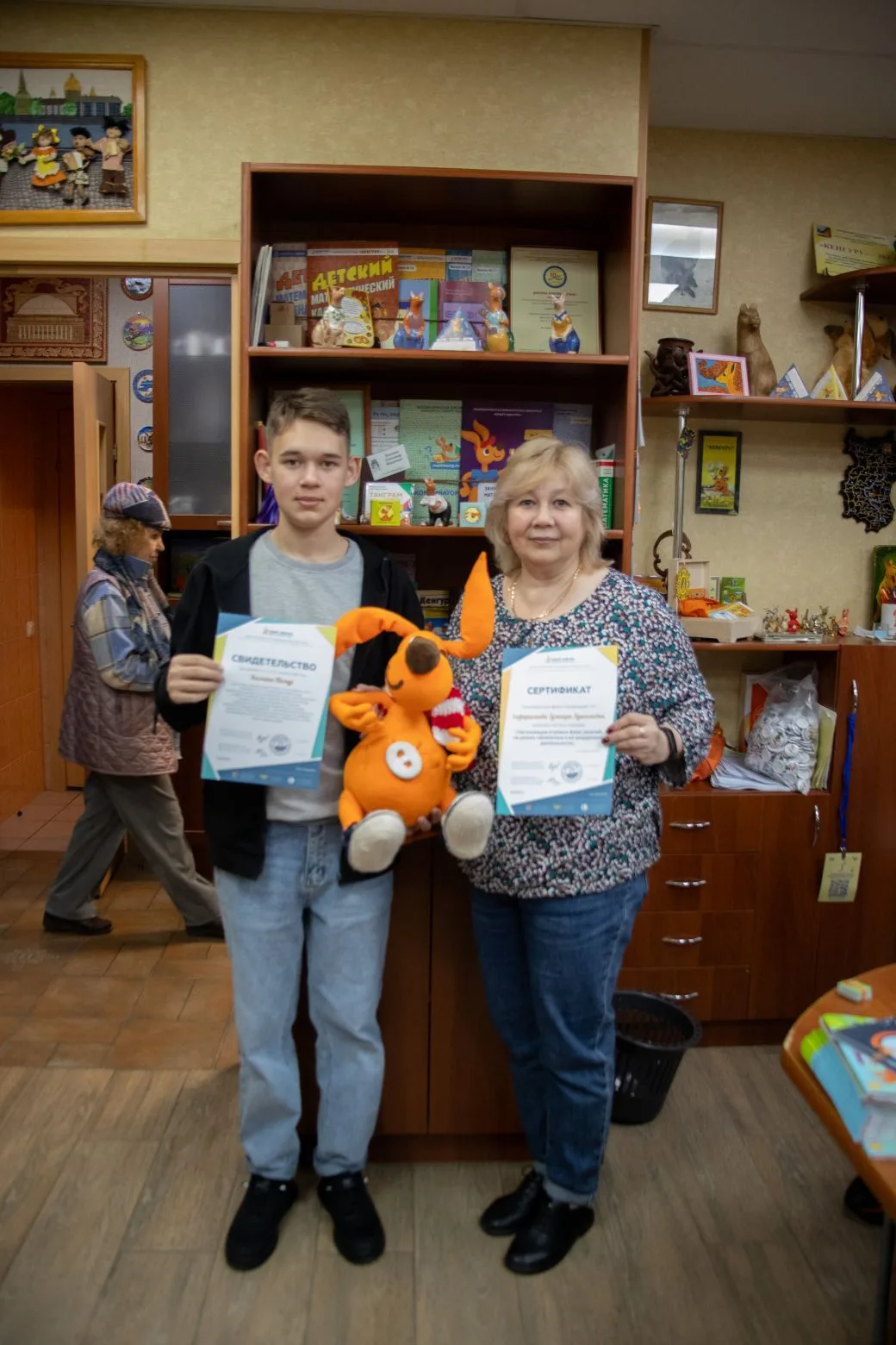 📐 Математика + Питер = лучший апрель  Тимур Васинкин (9В) доказал: победа во Всероссийском «Смарт-Ке