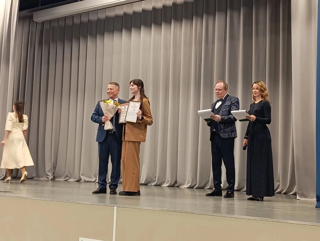 На базе нашей школы состоялось торжественное мероприятие «Гордость Долгопрудного», в рамках которого