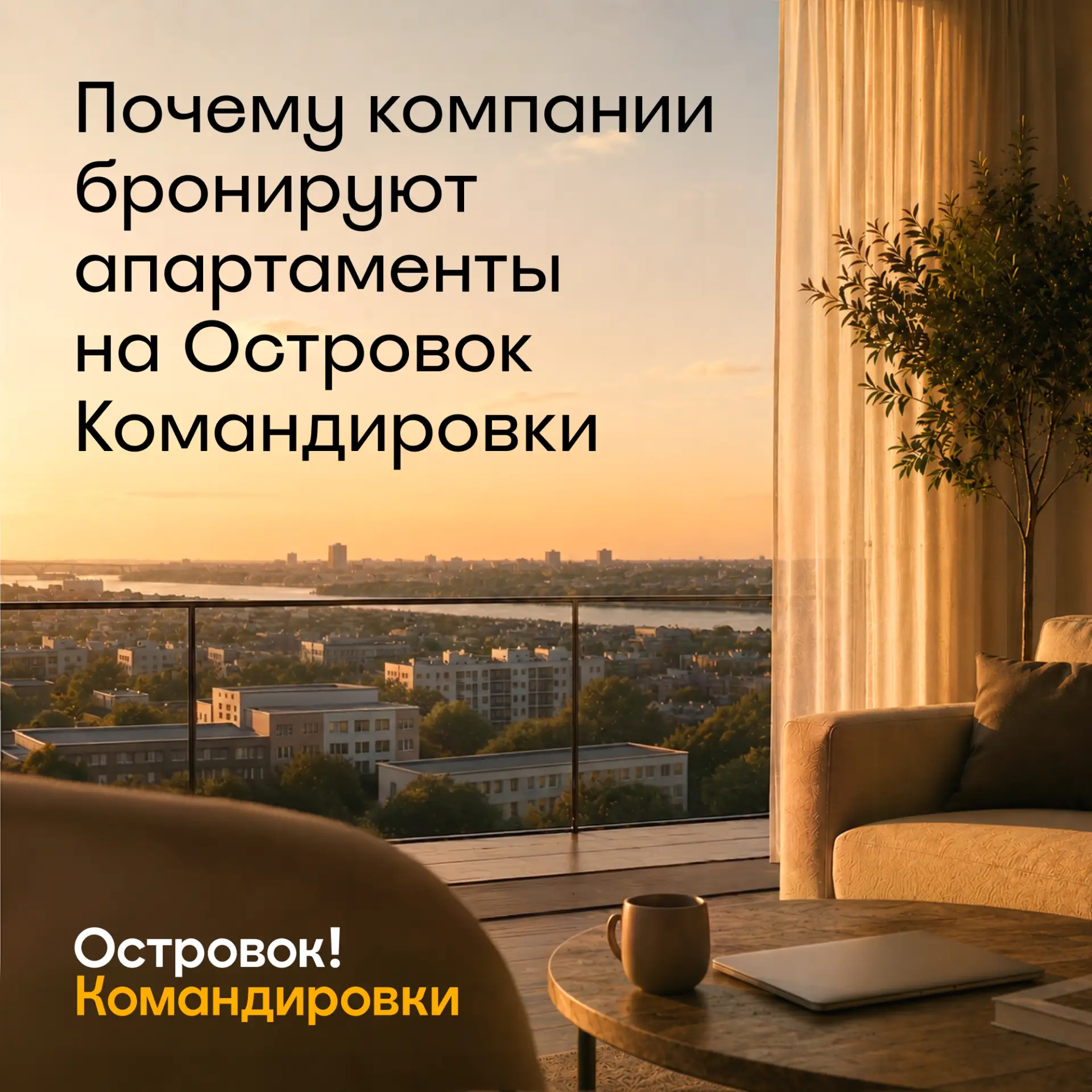 🏨 Альтернатива отелям в бизнес-поездках