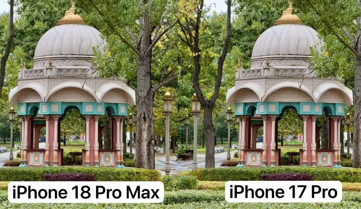 Сравнил фото с iPhone 18 Pro Max и iPhone 17 Pro. Где заметна разница