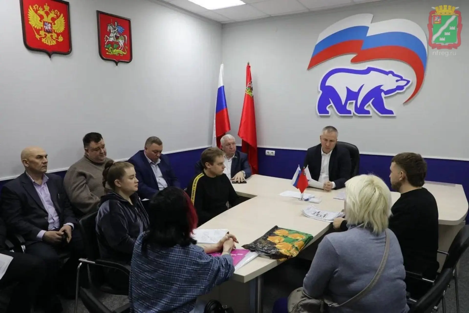 Провёл личный приём в общественной приёмной «Единой России» в Наро-Фоминске. Прямой диалог с жителям