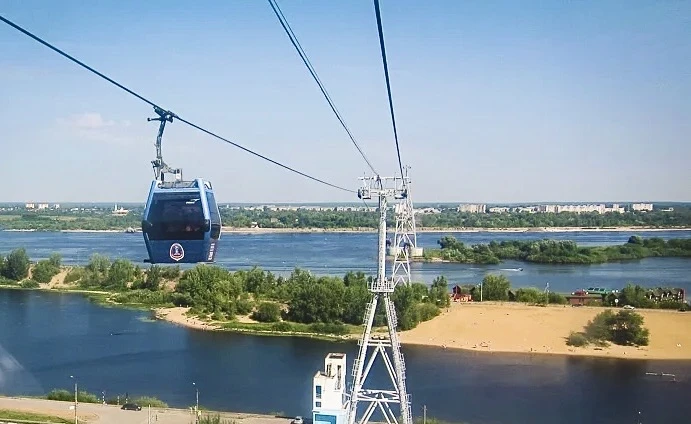 🚠 Нижегородское «метро» в облаках