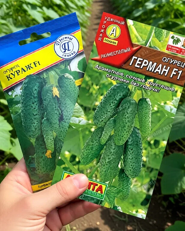 Почему садоводы так любят огурцы «Кураж» и «Герман»?