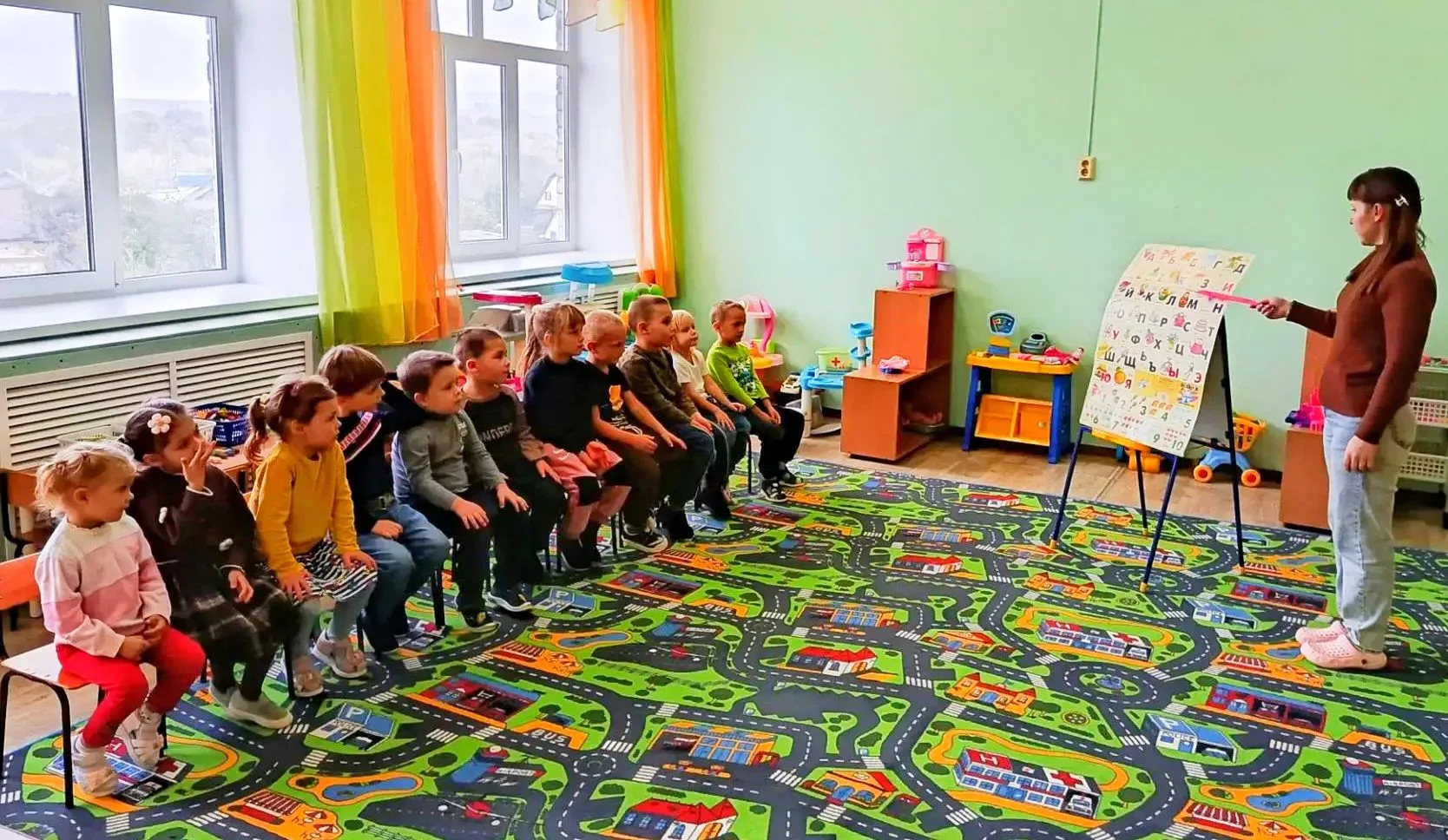 В  👫👫👫 дошкольной группе прошло занятие по развитию речи. Воспитанники группы отправ...