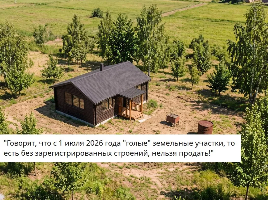 Землю без дома запретили продавать? Что происходит? 😱

Спасибо подписчику за вопрос👆, конечно, нет