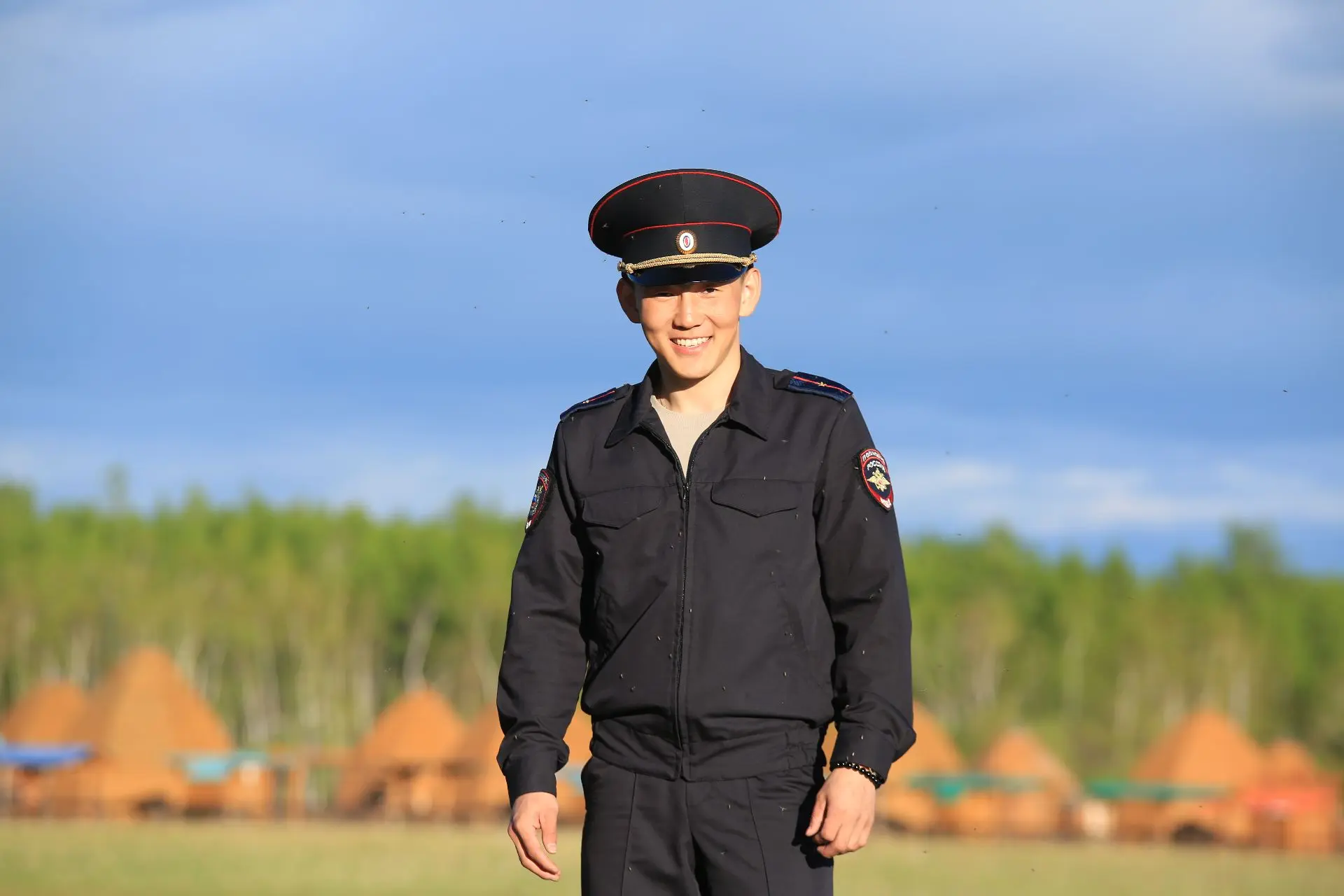 Напомним, что полицейский вместе со своими коллегами в этом году принял участие в профо...