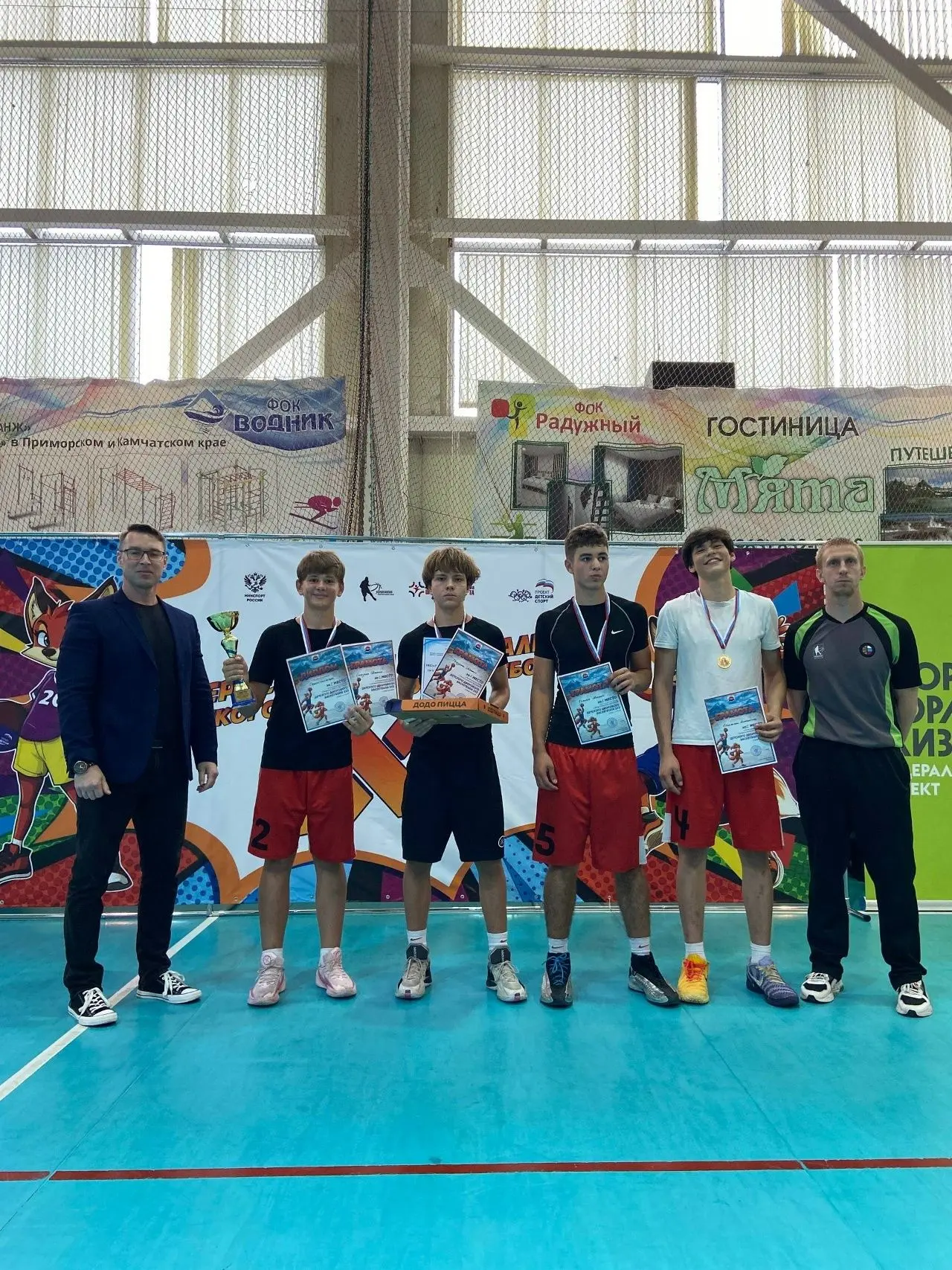 🏀 29.08 в ФОК «Радужный» прошёл V региональный этап Всероссийского фестиваля «Детский ...