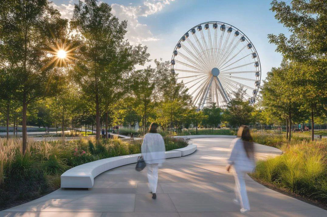 В Благовещенске демонтируют Чёртово колесо (фото)  Новое уже делают в Китае. 88 метров. Выше только 