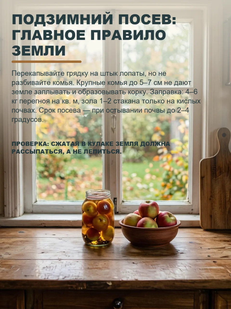 ПЕРЕКОПКА ГРЯДОК ОСЕНЬЮ: ОШИБКА, ИЗ-ЗА КОТОРОЙ ПОДЗИМНИЙ ПОСЕВ УХОДИТ ВПУСТУЮ