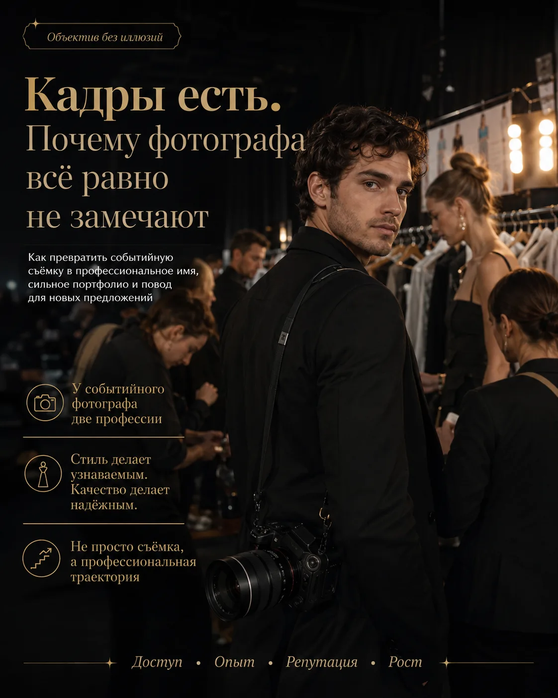 Тысячи кадров. Ноль новых предложений: почему фотографа не замечают даже после большого...