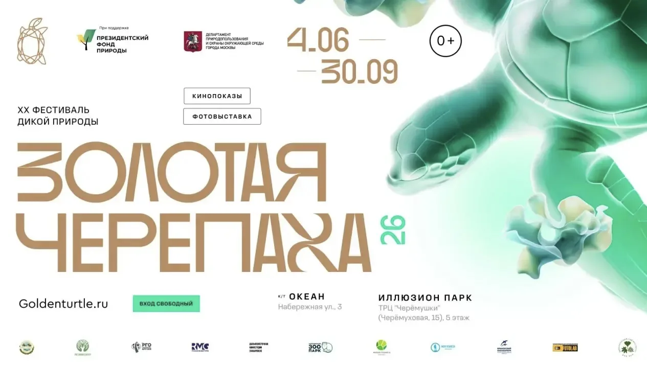 Во Владивостоке откроется Международный фестиваль дикой природы «Золотая черепаха»!