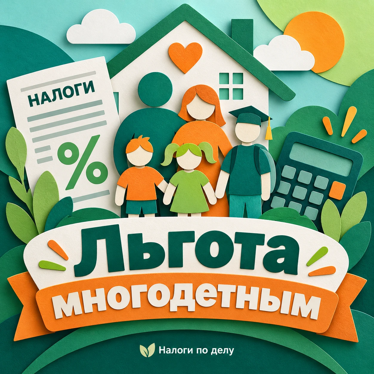 Старшему ребенку уже 20 лет. Многодетная семья потеряла налоговый вычет? 👨‍👩‍👧‍👦