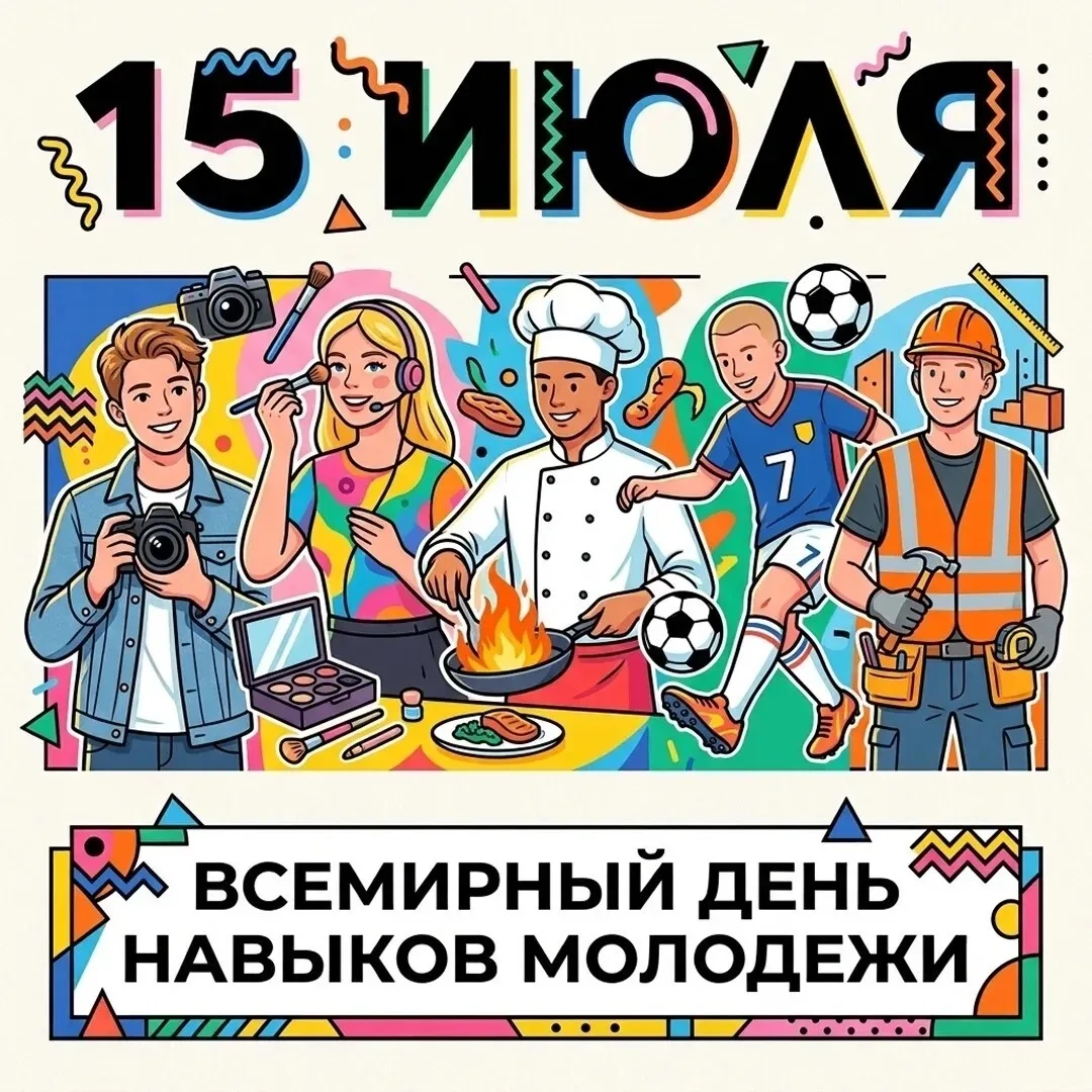 Сегодня Всемирный день навыков молодежи

Этот праздник призван решить вопрос безработицы среди молод