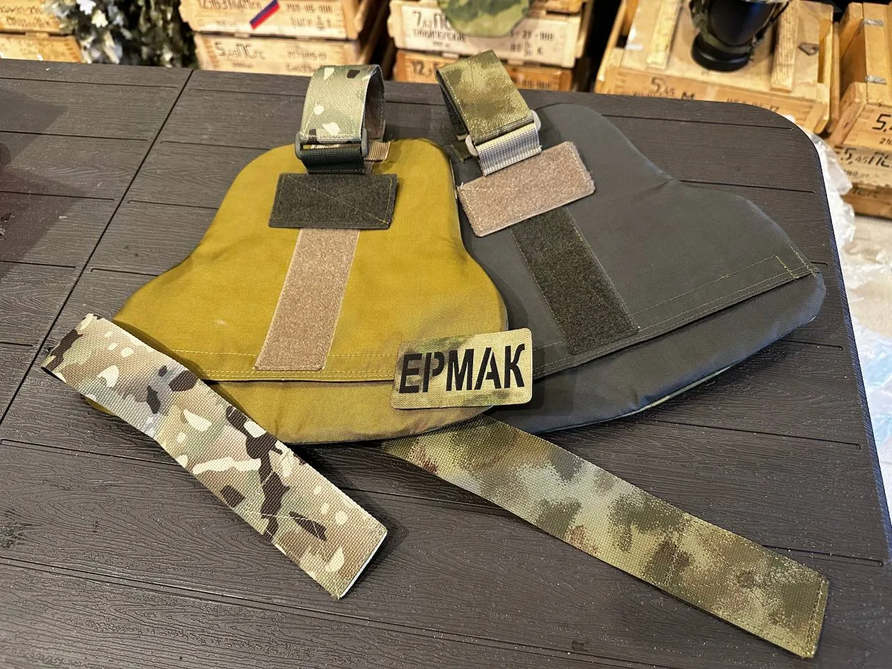 ➕Наплечники «R-Karbid”➕  ➖ Модульная защита плечевого отдела. Универсальные наплечники с регулировко