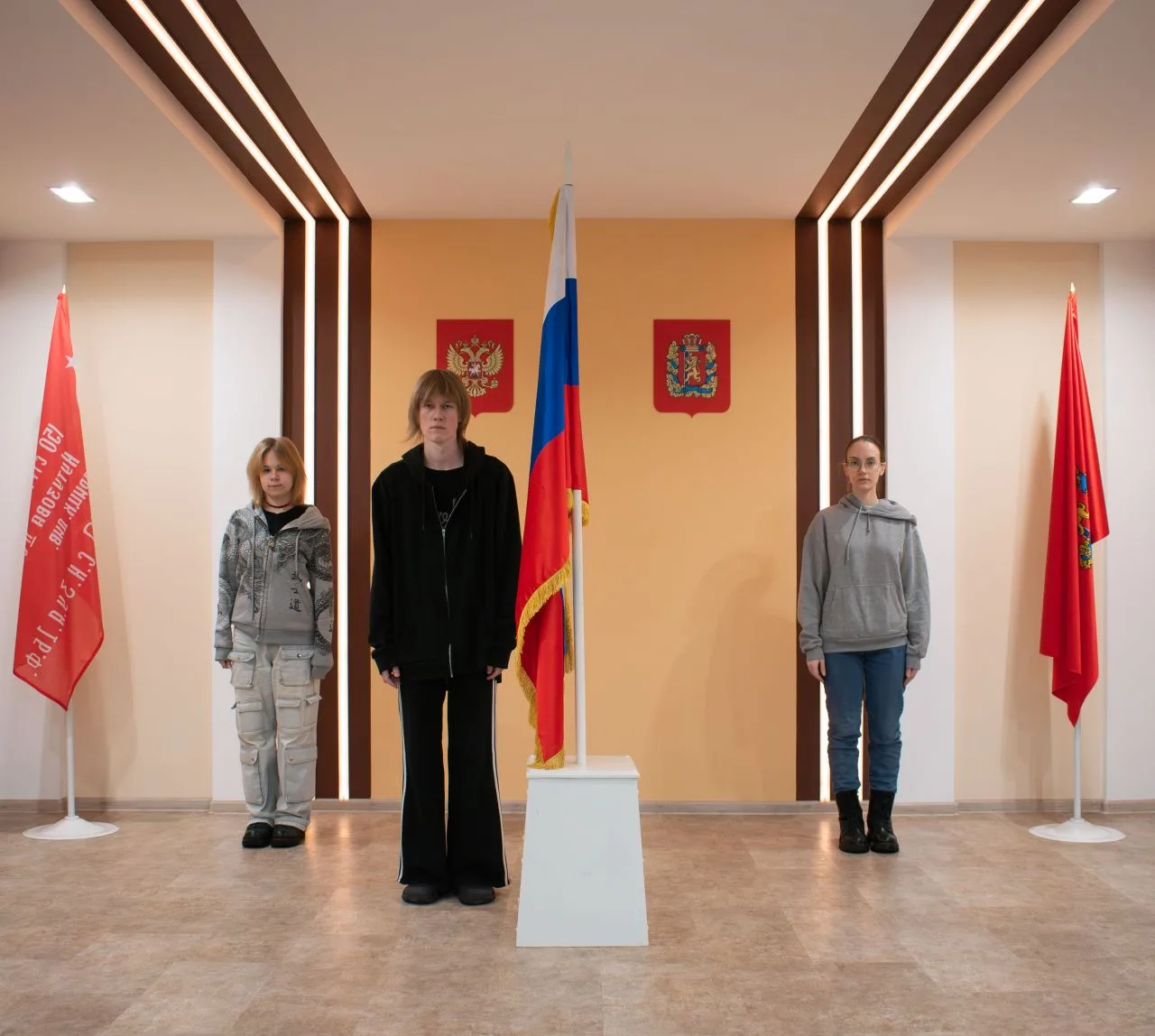 🌟 Торжественное поднятие Государственного флага РФ 🇷🇺