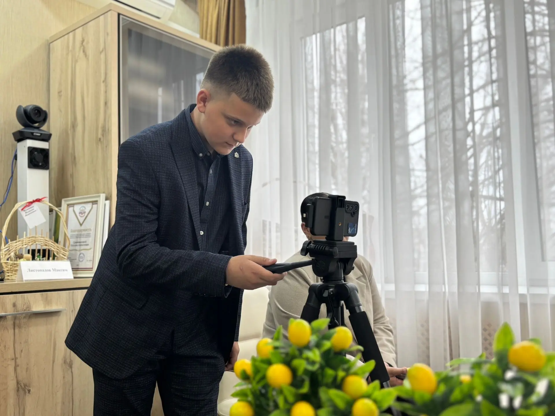️ ☕Министр социального обеспечения, материнства и детства Курской области Татьяна Сукновалова встрет
