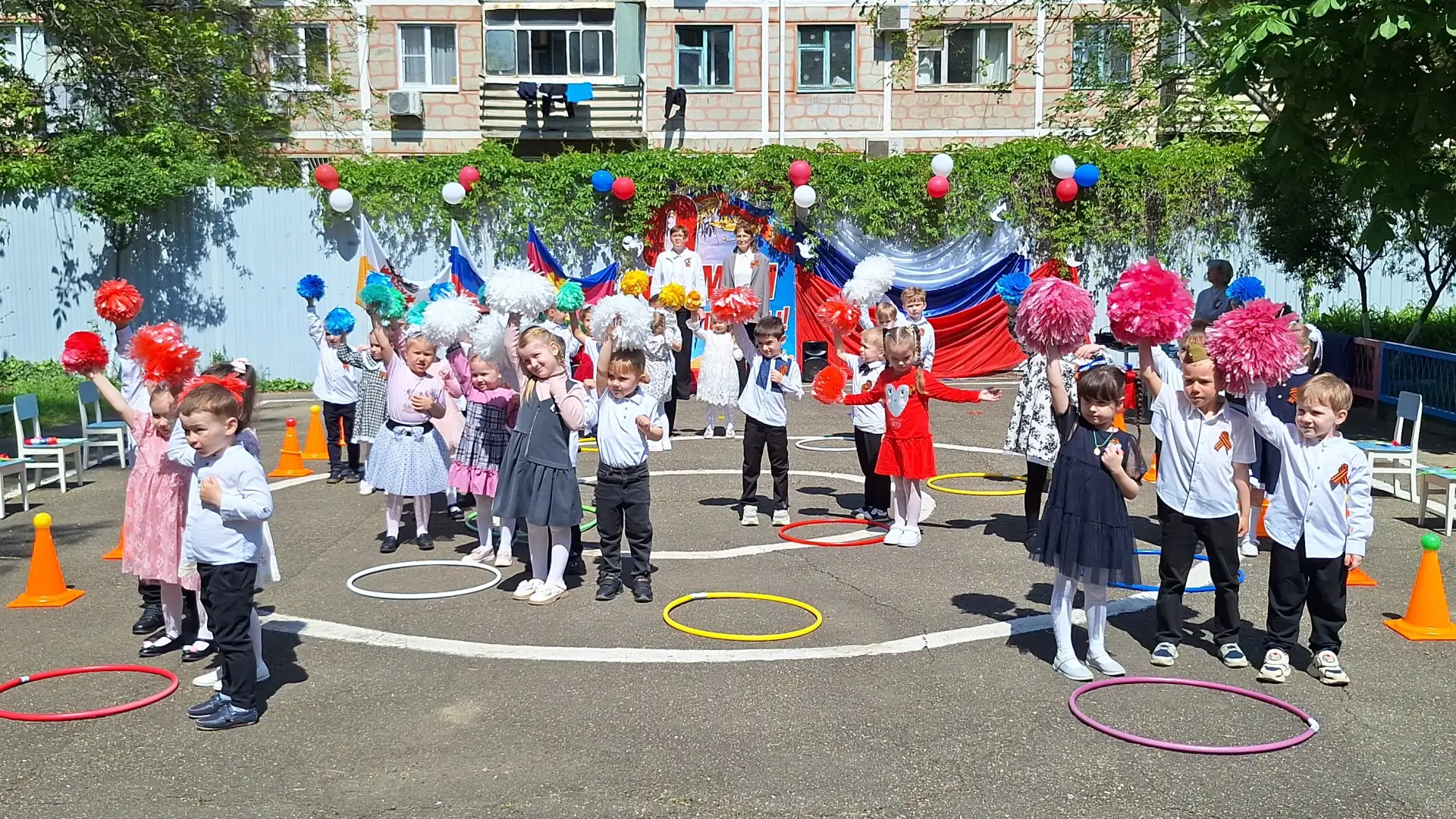 7 мая в нашем детском саду состоялся праздничный концерт, посвящённый Дню Победы.