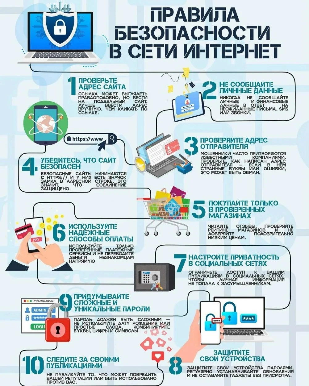 ‼Правила безопасности в сети интернет‼
#КИБЕРбезопасноть