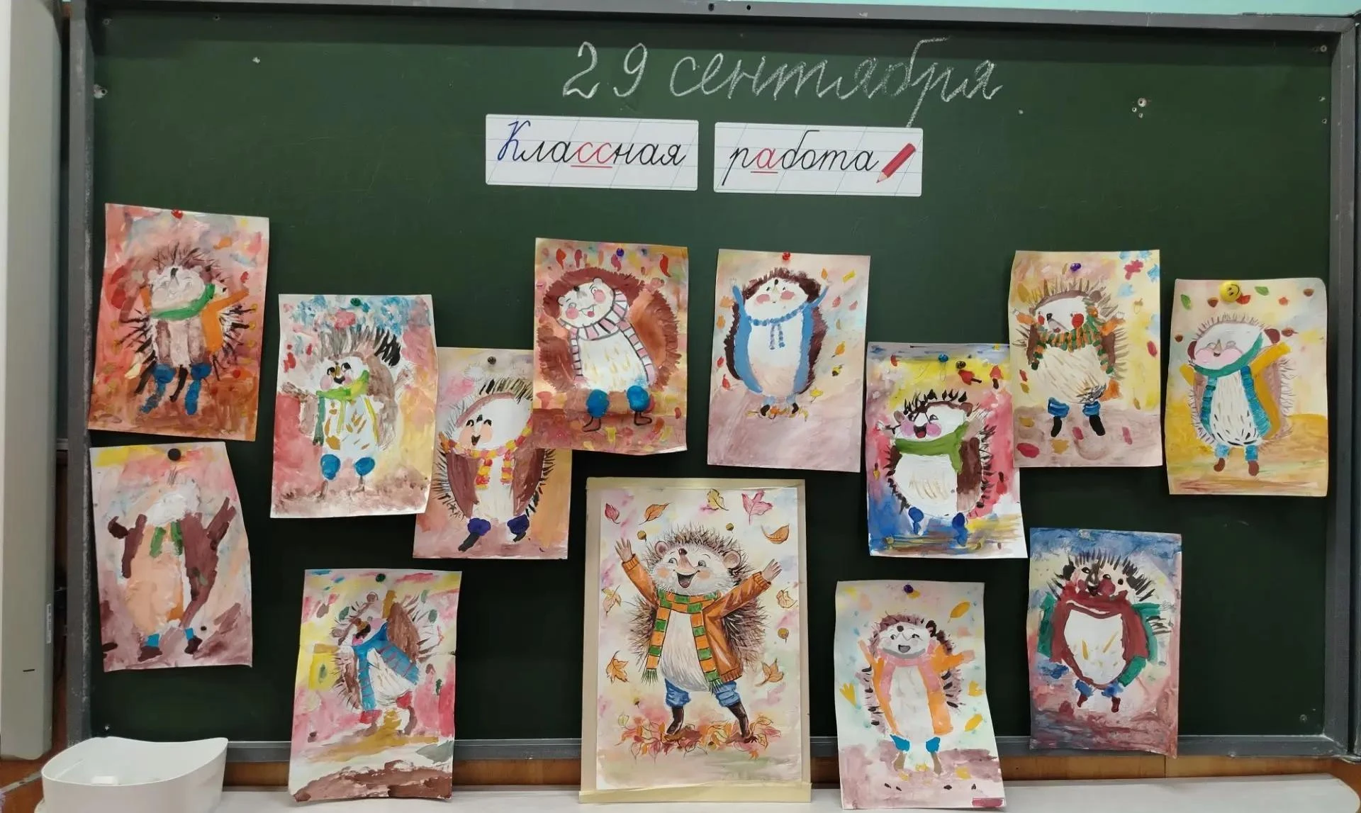 Замечательный мастер-класс по рисованию прошёл в Михайловском лицее!